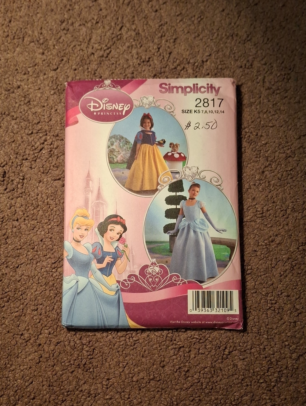 Snow White And Cinderella Patterns